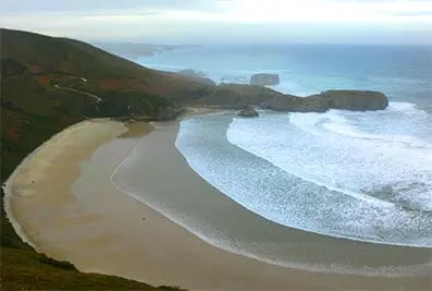 Playa de La Ballota, Llanes